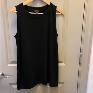 J Jill Black Sleeveless Top